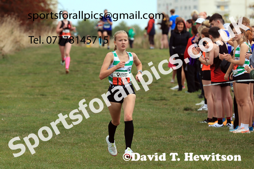 Boys and Girls under-15s, 2025 Farringdon Cross Country Relays, Sunderland. Photo: David T. Hewitson/Sports for All Pics